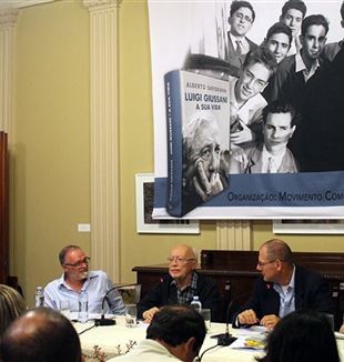 No centro, Francisco Catão; à esquerda dele, Alberto Savorana.