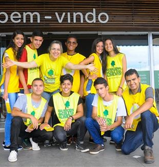 Voluntários (Foto de Gisele Sousa)