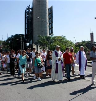 Via-sacra pelas ruas de São Paulo, 2011.