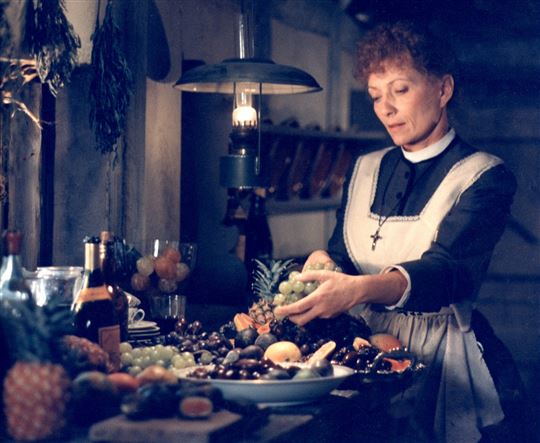 Cena do filme ''A festa de Babette'', de 1987.