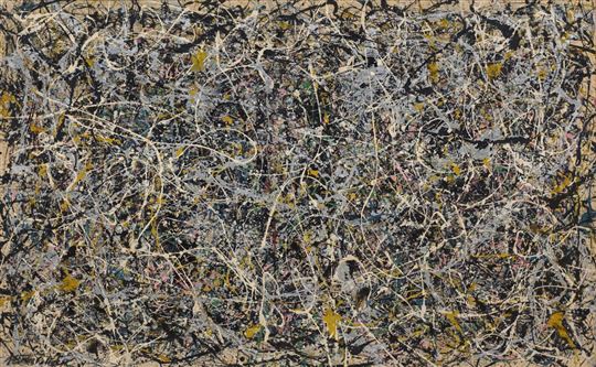 O quadro “Number One”, de Jackson Pollock